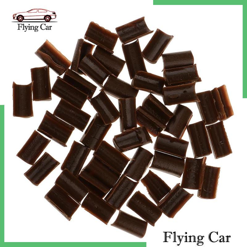 [Lzdjfmy2] 50 Miếng Keo Nối Tóc Keratin Nối Dài Đầu Chữ U Màu Vàng