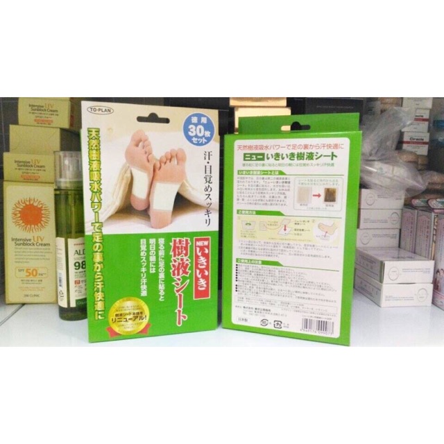 Miếng dán thải độc chân To plan Kenko Nhật Bản