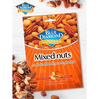 Hỗn hợp hạt rang BLUE DIAMOND - Mixed Nuts - Túi 30g