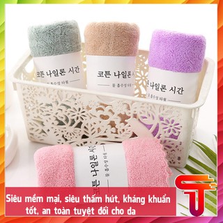 Combo 2 Khăn mặt cao cấp xuất Hàn siêu mềm mại