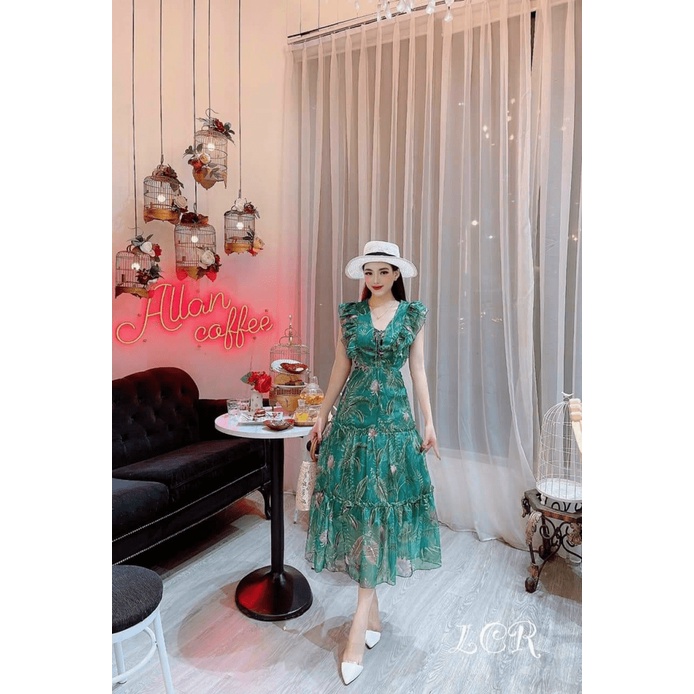 ĐẦM VOAN THIẾT KẾ SIÊU ĐỘC LẠ VỚI CÁC HỌA TIẾT BẮT MẮT SIÊU ĐẸP UP