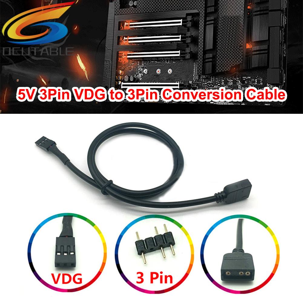 Cáp Chuyển Đổi Bo Mạch Chủ RGB 5V VDG Sang 3 Pin