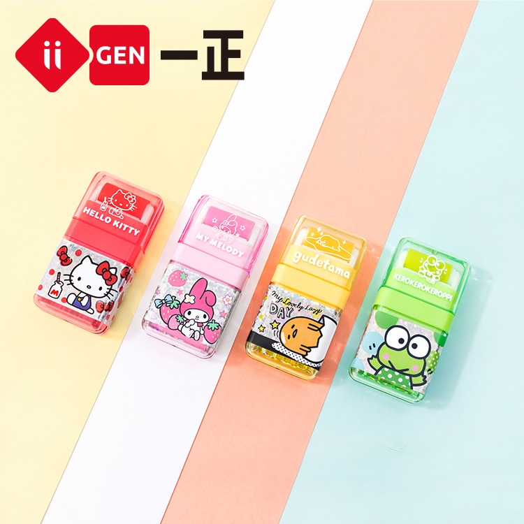Cục Tẩy Hình Sanrio Đáng Yêu Sáng Tạo Thay Đổi Màu Cho Học Sinh