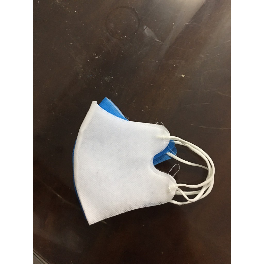 KHẨU TRANG VẢI KHÔNG DỆT 3D 2 LỚP | BigBuy360 - bigbuy360.vn
