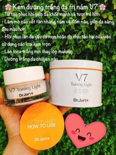 [Mẫu mới] KEM V7 Toning Light dưỡng da Hàn Quốc