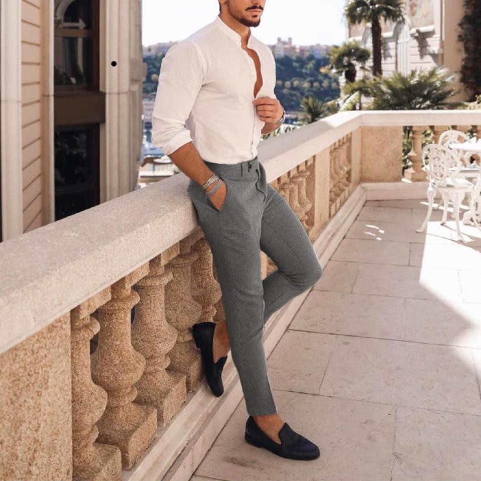 Sale 50% Quần tây nam Galvin bộ 5 màu,quần âu công sở Basic nam Hàn Quốc 6 - Leo Vatino