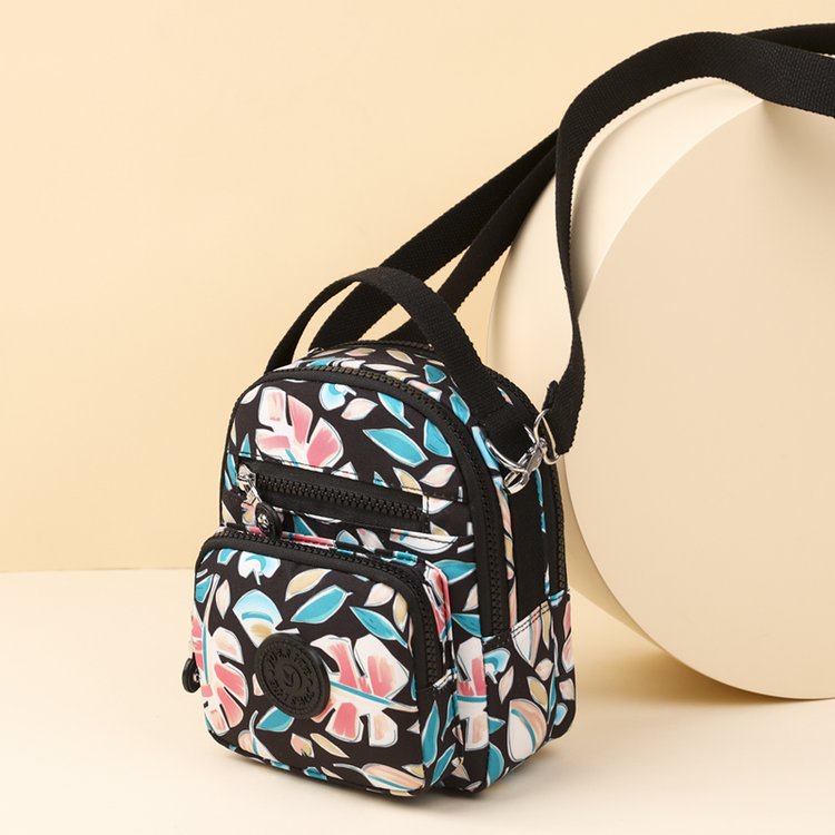 Túi Đeo Chéo Bằng Vải Nylon Siêu Nhẹ Nhiều Lớp Phong Cách Hàn Quốc Thời Trang Mới Cho Nữ