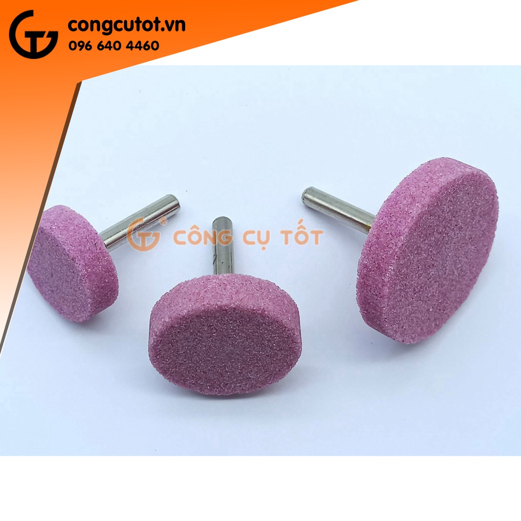 Đầu đá mài đĩa T cốt 6 ly dày 10mm