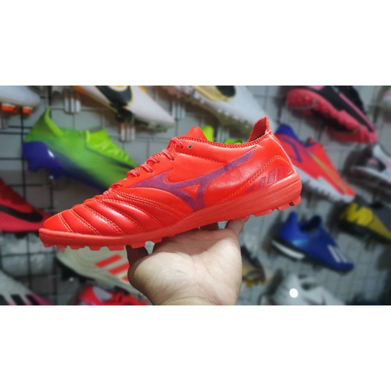 Giày bóng đá Mizuno Neo TF màu cam - sân cỏ nhân tạo