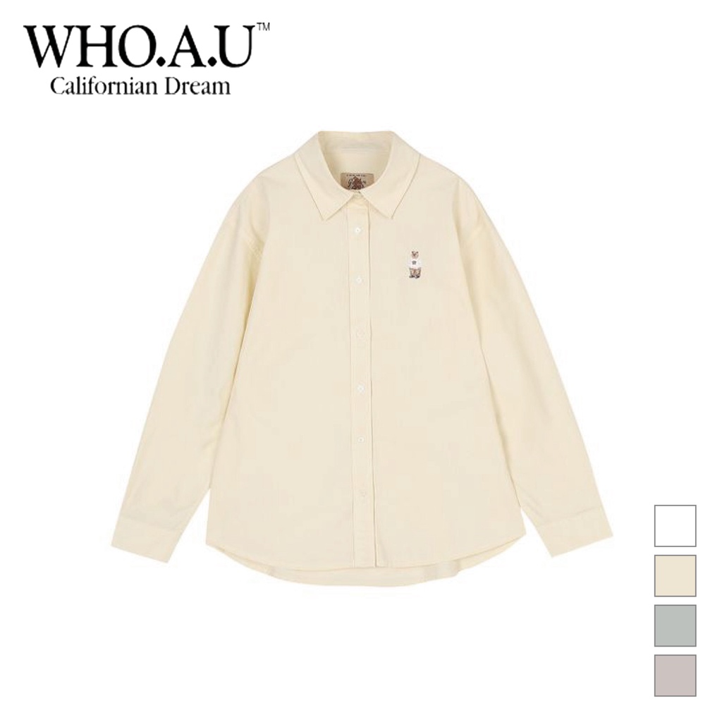 Áo sơ mi WHOAU WHYAC2226F in hình Steve Roosevelt hợp thời trang