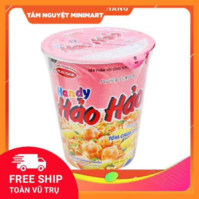 Ly mì tôm Hảo Hảo Chua Cay 67g