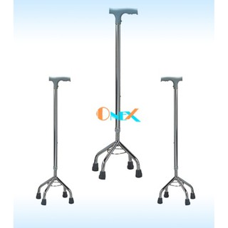 Gậy người già 4 chân điều chỉnh chiều cao
