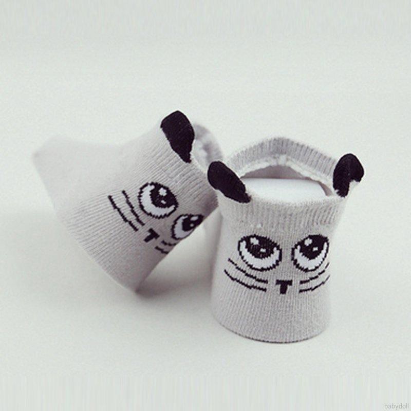1 Đôi Vớ Cotton Chống Trượt Lh6S Cho Bé