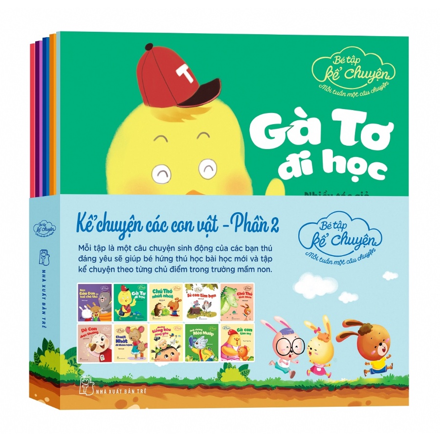 Sách-Combo Bé Tập Kể Chuyện - Kể Chuyện Các Con Vật  Phần 2