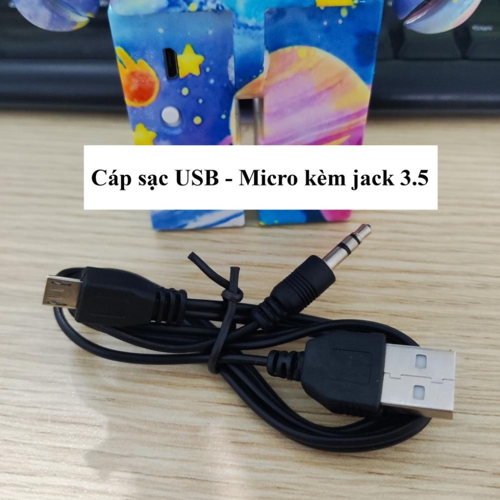 Loa bluetooth bearbrick B5+, loa không dây mini hình gấu HSON nghe nhạc trang trí để bàn sang trọng [LOA CÓ BẢO HÀNH]