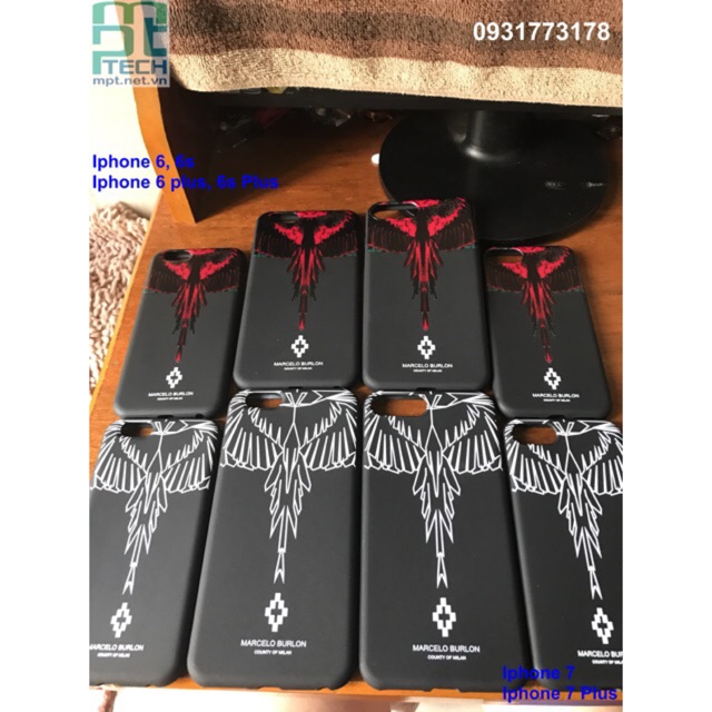 Ốp lưng Iphone 6,7,8,X,XS Marcelo Burlon siêu độc và đẹp