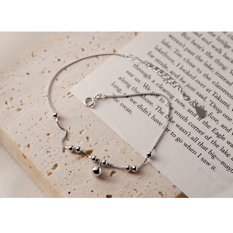 [Hàng Mới] Lắc Chân Nữ Hình Quả Bóng Nhỏ Đơn Giản Phong Cách Hàn Quốc