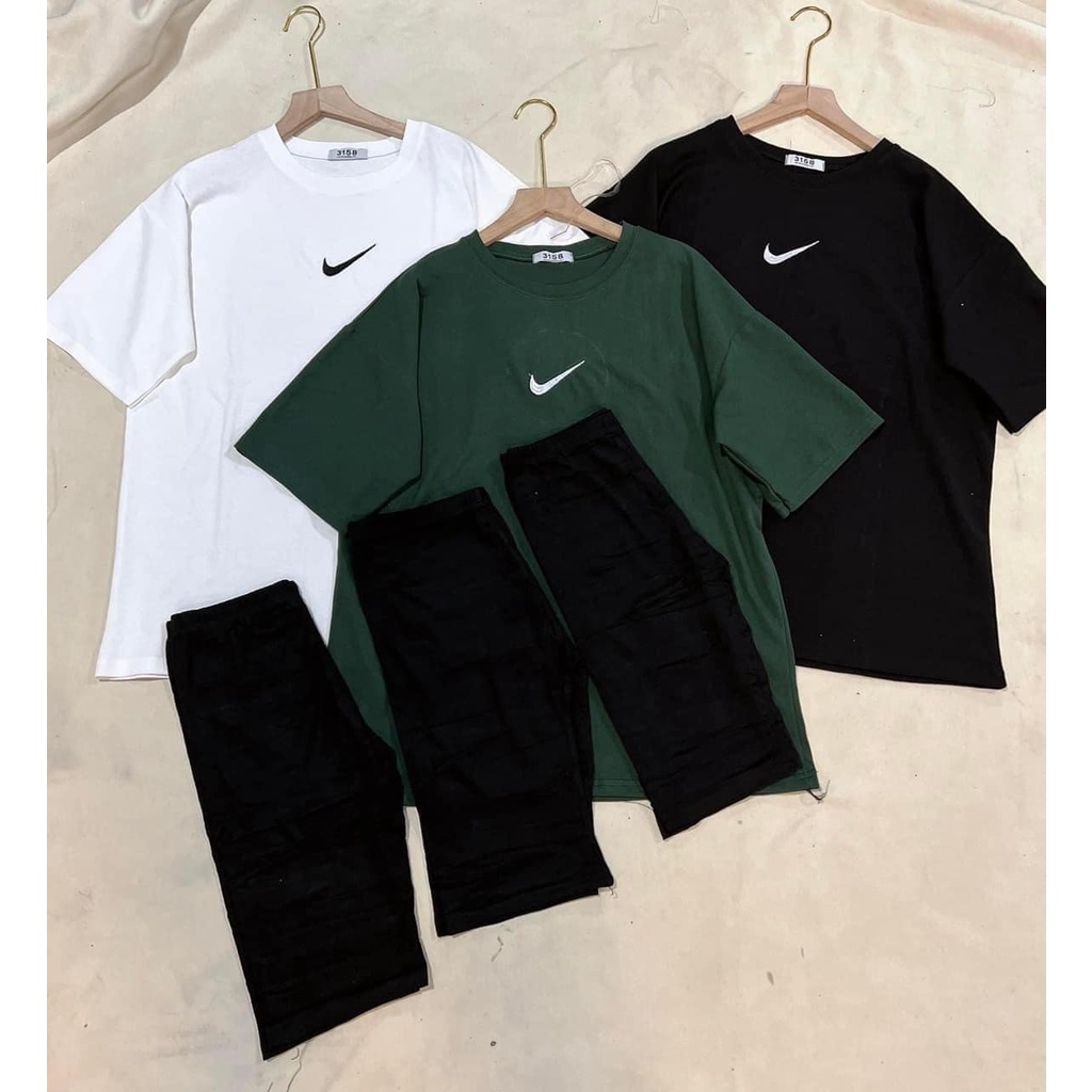 Bộ Áo Thun Tích Quần Legging Ngố Samsam4896