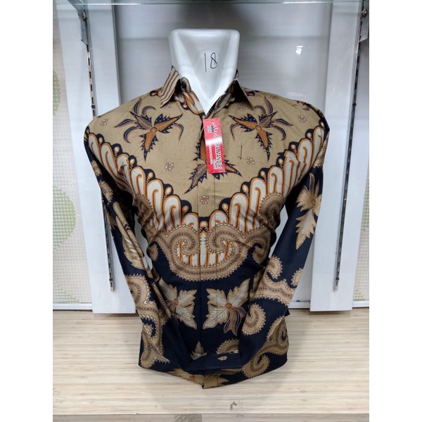 Rajabatik STORE Áo sơ mi batik tay dài bằng Cotton cao cấp bán sỉ trực tiếp cho nam