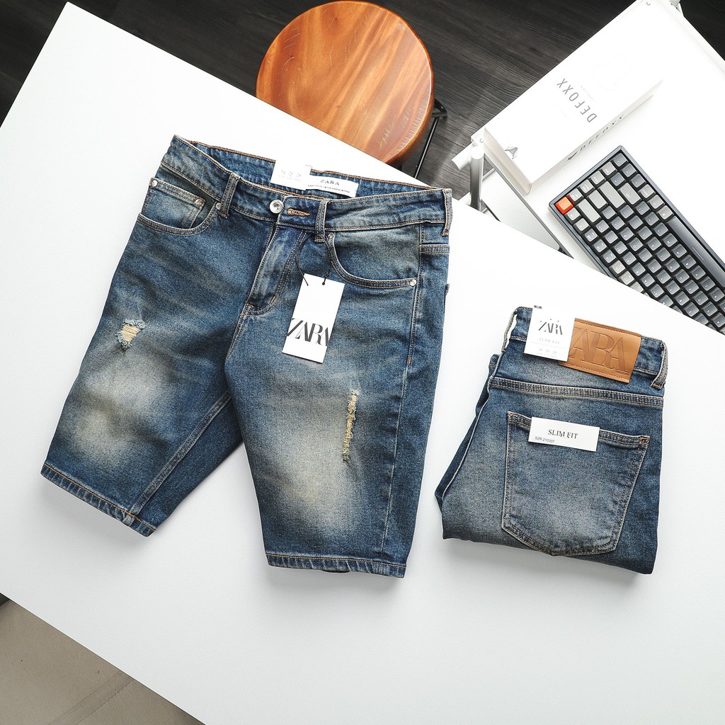 QUẦN Short jean nam ZR Việt nam xuất khẩu