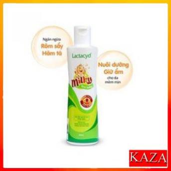 [Sale Sốc] Sữa tắm Lactacyd Milky, sữa tắm gội cho bé chai 250ml - 500ml | BigBuy360 - bigbuy360.vn