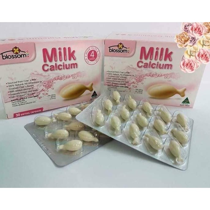 Viên bổ sung Canxi Milk Blossom