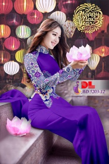 Vải áo dài Gạch bông