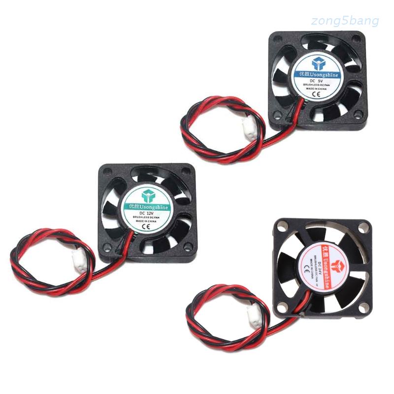 Quạt Tản Nhiệt CPU Mini 4010 DC 5V/12V/24V 40x40x10mm Cho Ender 3 CR-10 Máy In 3D