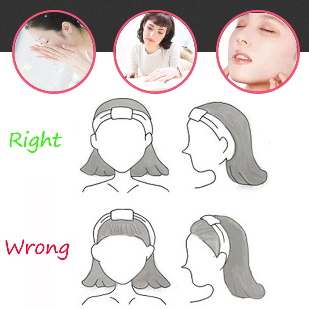 Băng Đô Cài Tóc Kẻ Sọc Nhiều Màu Cho Nữ