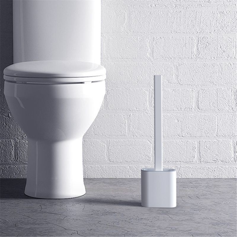 Bộ Cọ Chà Toilet Bằng Cao Su Lông Mềm