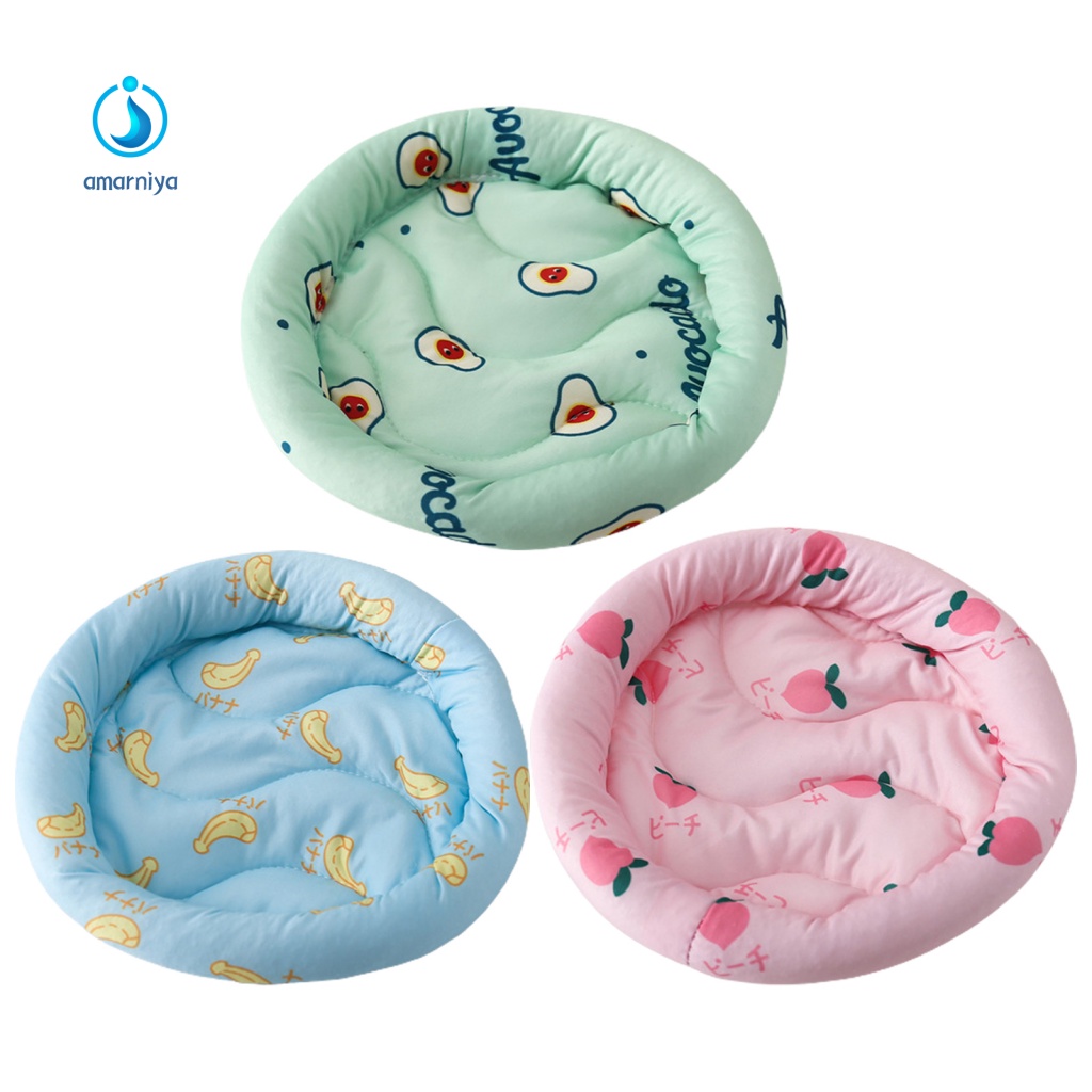 Giường Làm Mát Mùa Hè Chống Trượt Thoải Mái Cho Chuột Hamster/Thỏ/Chuột Lang