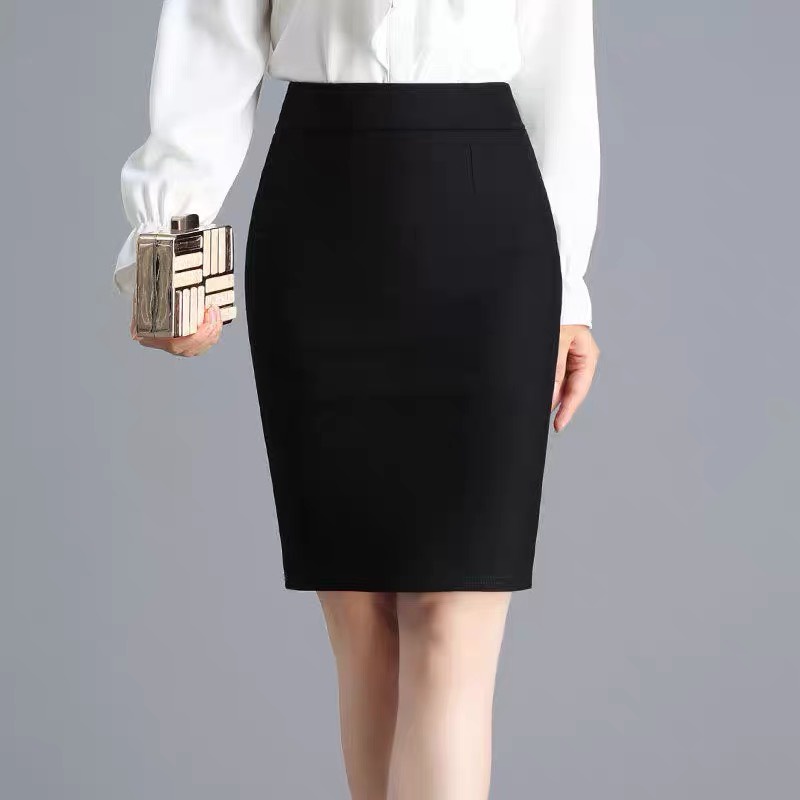 Chân Váy Công Sở Kiểu Dáng Bút Chì Sẻ Sau Chất Vải Tuyết Mưa CV55