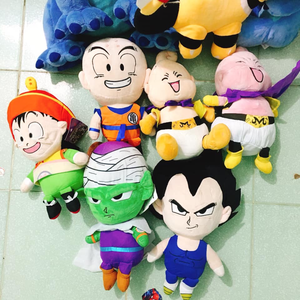 GẤU BÔNG 7 VIÊN NGỌC RỒNG (DRAGON BALL) (30CM---&gt;40CM) FULL NHÂN VẬT