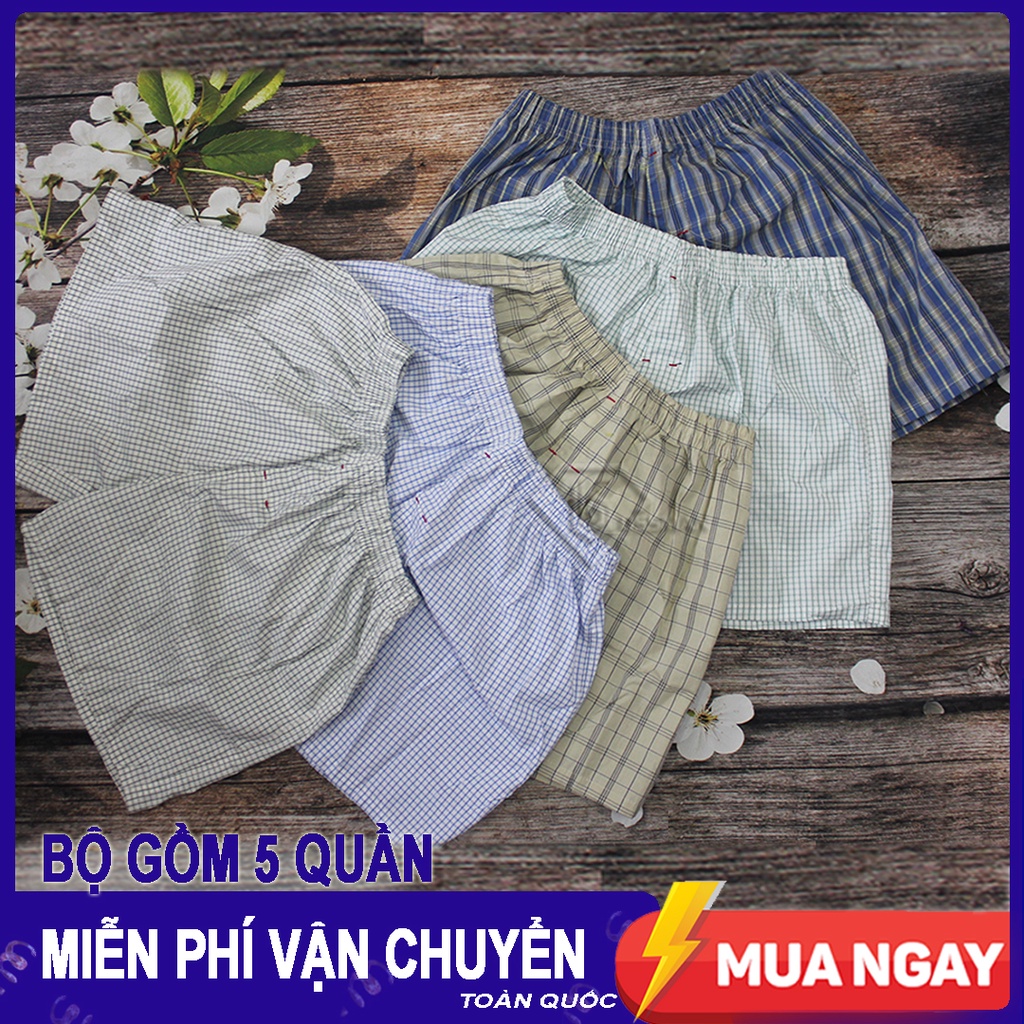 COMBO 5 Quần Đùi Nam - Quần Ngủ Nam - Mặc nhà BM.20