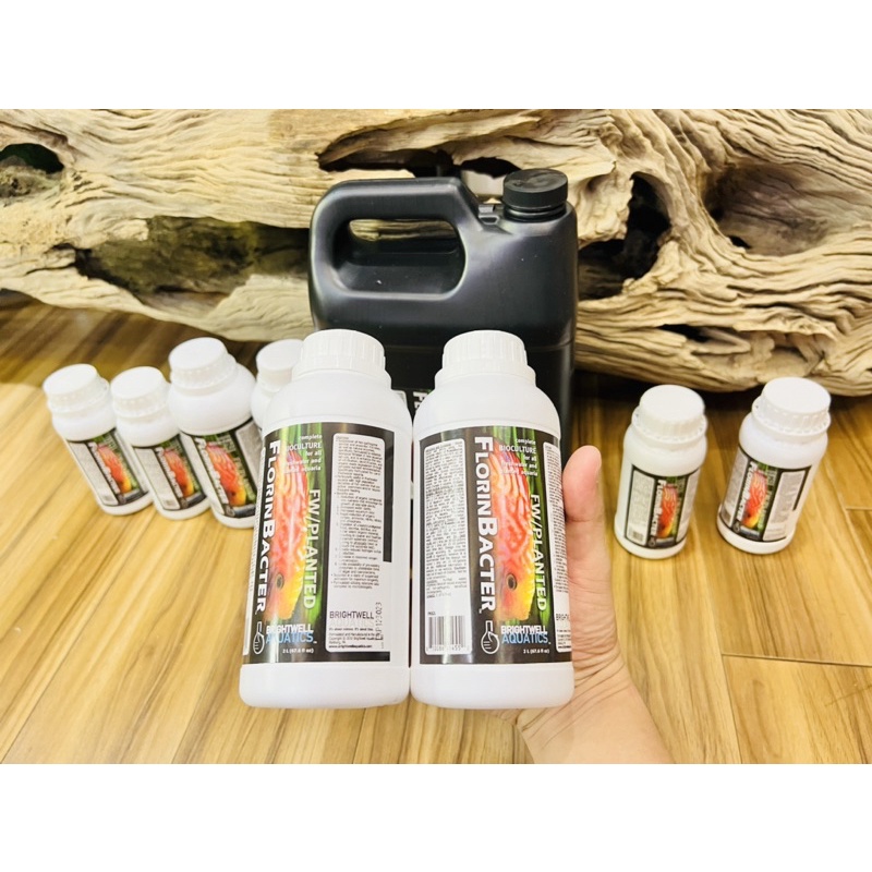 VI SINH FLORINBACTER - Brightwell Aquatics -Vi sinh Khử Nitơ, Phốt pho cho hồ nước ngọt và thuỷ sinh