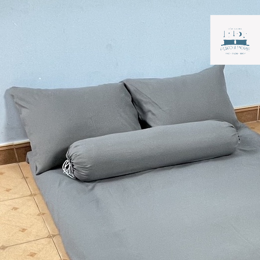 Vỏ Áo gối, Áo Gối Ôm Màu Trơn Cotton Tici Cao Cấp