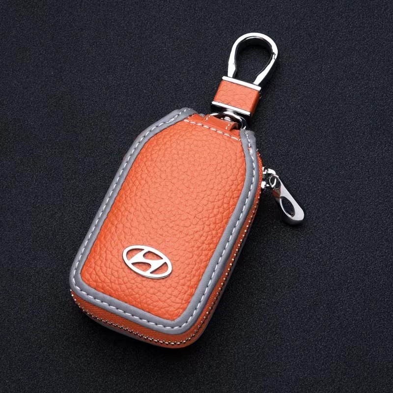 Bao Da Đựng Chìa Khóa Thông Minh Cho Xe Hơi Hyundai Ioniq Elantra Tucson Reina Santa fe Kona Accent IX35 i10 i20 i30 HB20 IX25 IX45