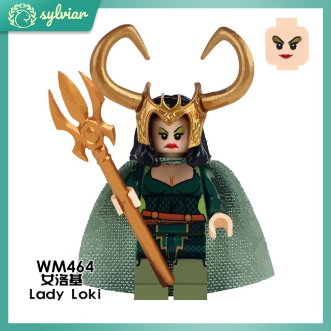 Bộ Đồ Chơi Lắp Ráp Lego Nhân Vật Thor Loki Batman