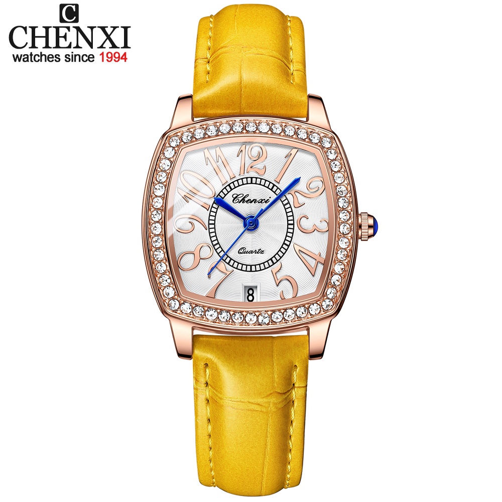 Đồng Hồ CHENXI Dây Da Thời Trang Nữ Tính