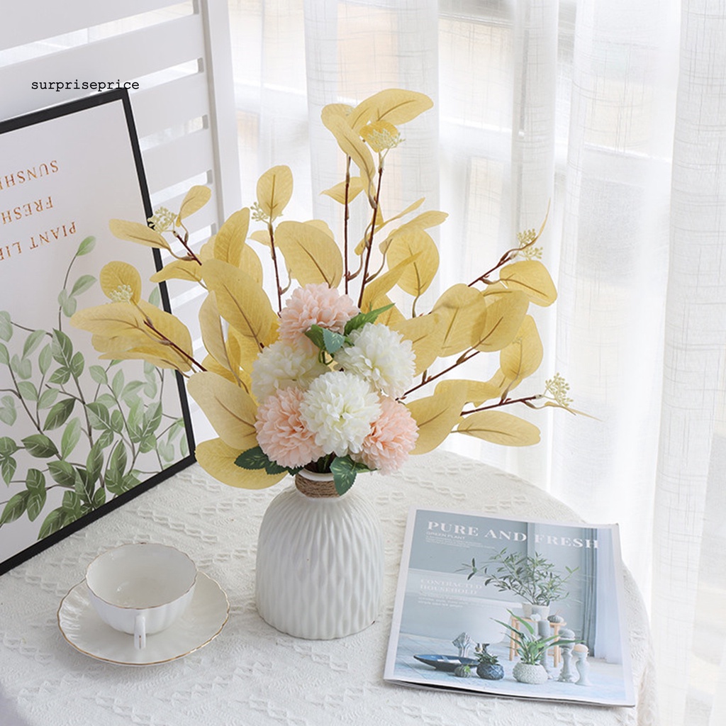 Bó hoa giả bằng lụa dùng trang trí tiệc