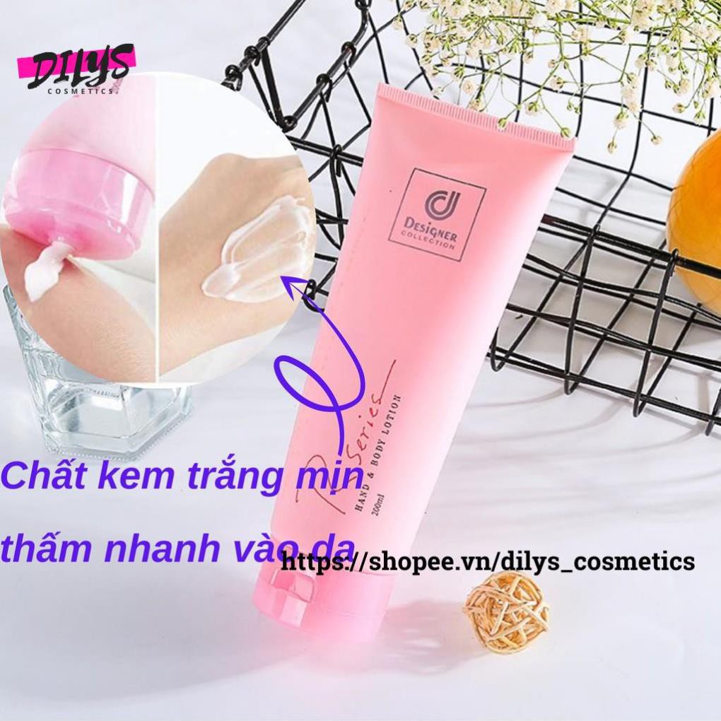 Dưỡng thể hương nước hoa Designer Collection R-Series Hand and Body lotion 200ml