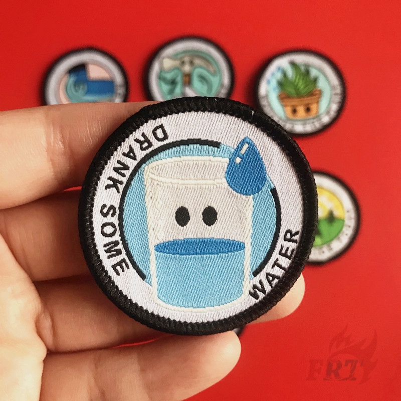 Set 1 / 3 Miếng Vá Ủi Quần Áo Hình Độc Đáo 4.8cm