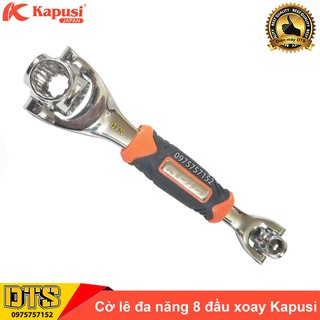 Cờ lê đa năng 8 đầu xoay Kapusi JAPAN, 48 chức năng 1, thép hợp kim cứng giocongcu