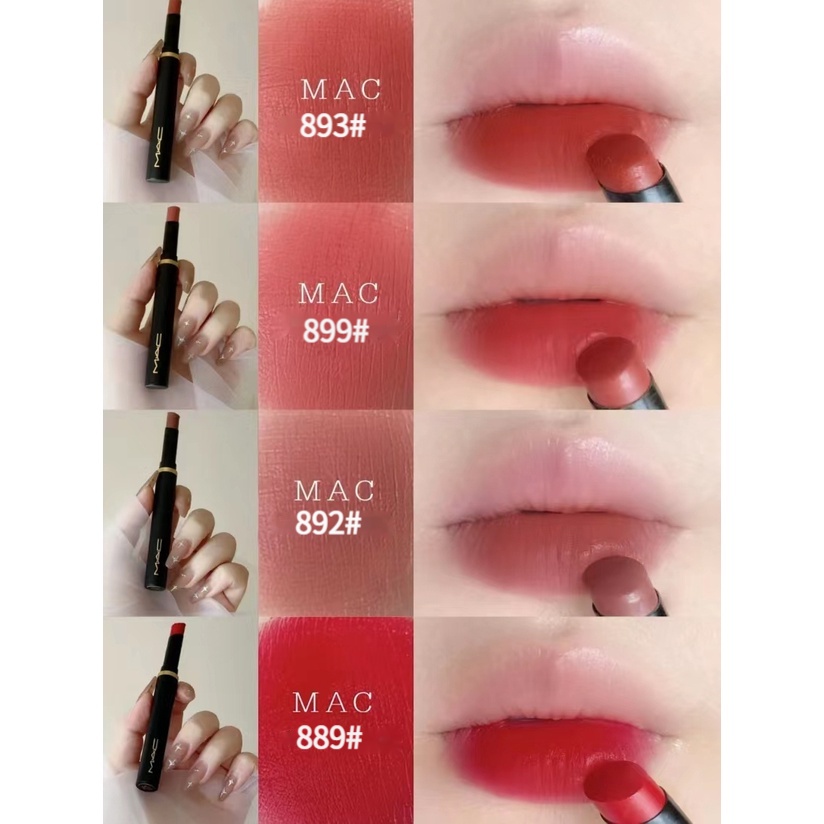 [Hàng mới về] Son môi mịn MAC / Charm 2022 mới ống mỏng