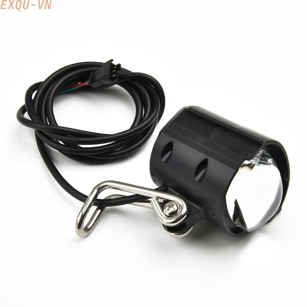 Đèn Pha LED 36-60V Siêu Sáng Gắn Phía Trước Xe Đạp Điện