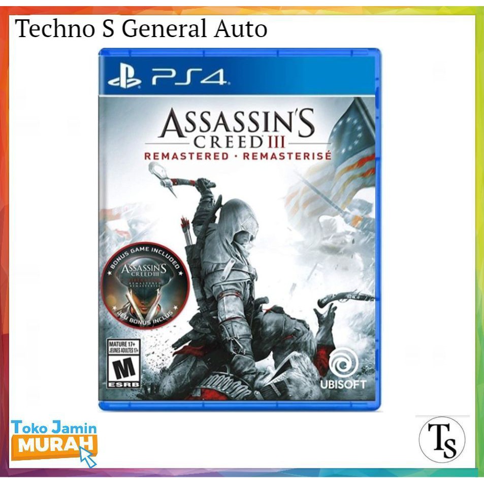 Mô Hình Nhân Vật Game Ps4 Assassin 's Creed Iii - Ps 4 Assassins Creed 3