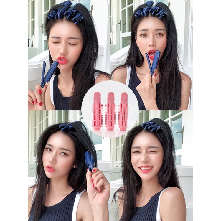 Lô Uốn Tóc Tự Nhiên Không Dùng Nhiệt Tiện Lợi Dành Cho Nữ DIY