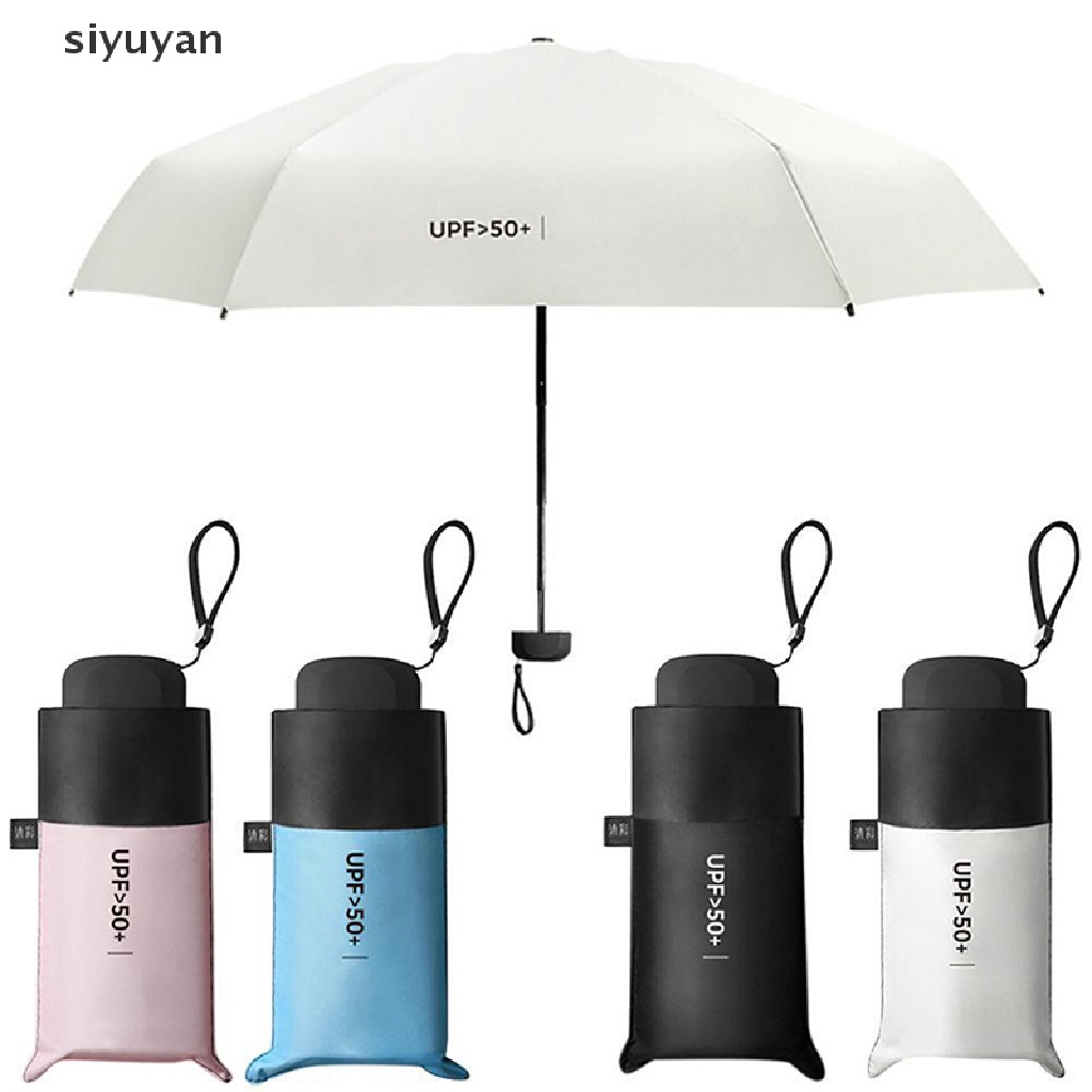 Dù Gấp 5 Khúc Mini Chống Tia UV Chống Gió Chống Nắng