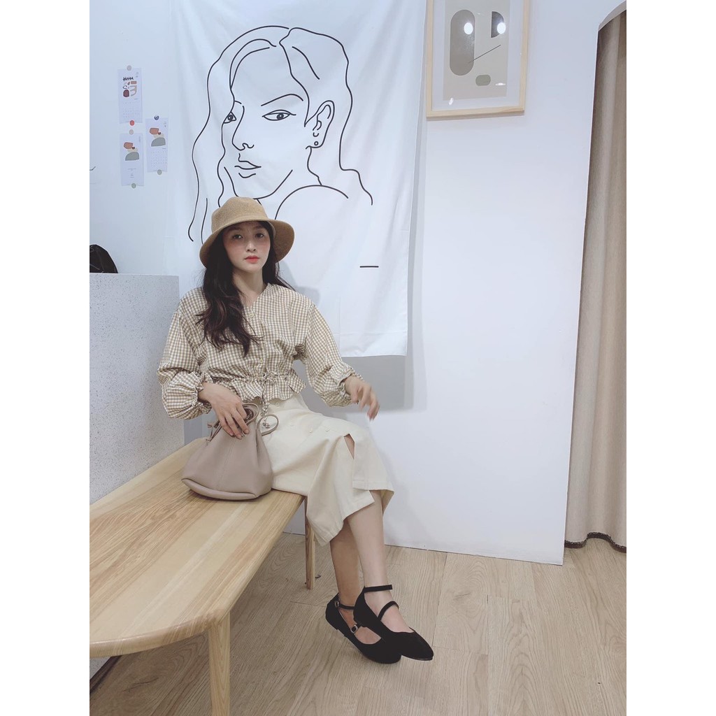 MŨ BUCKET Ulzzang dạ Heominhon - hàng Loại 1