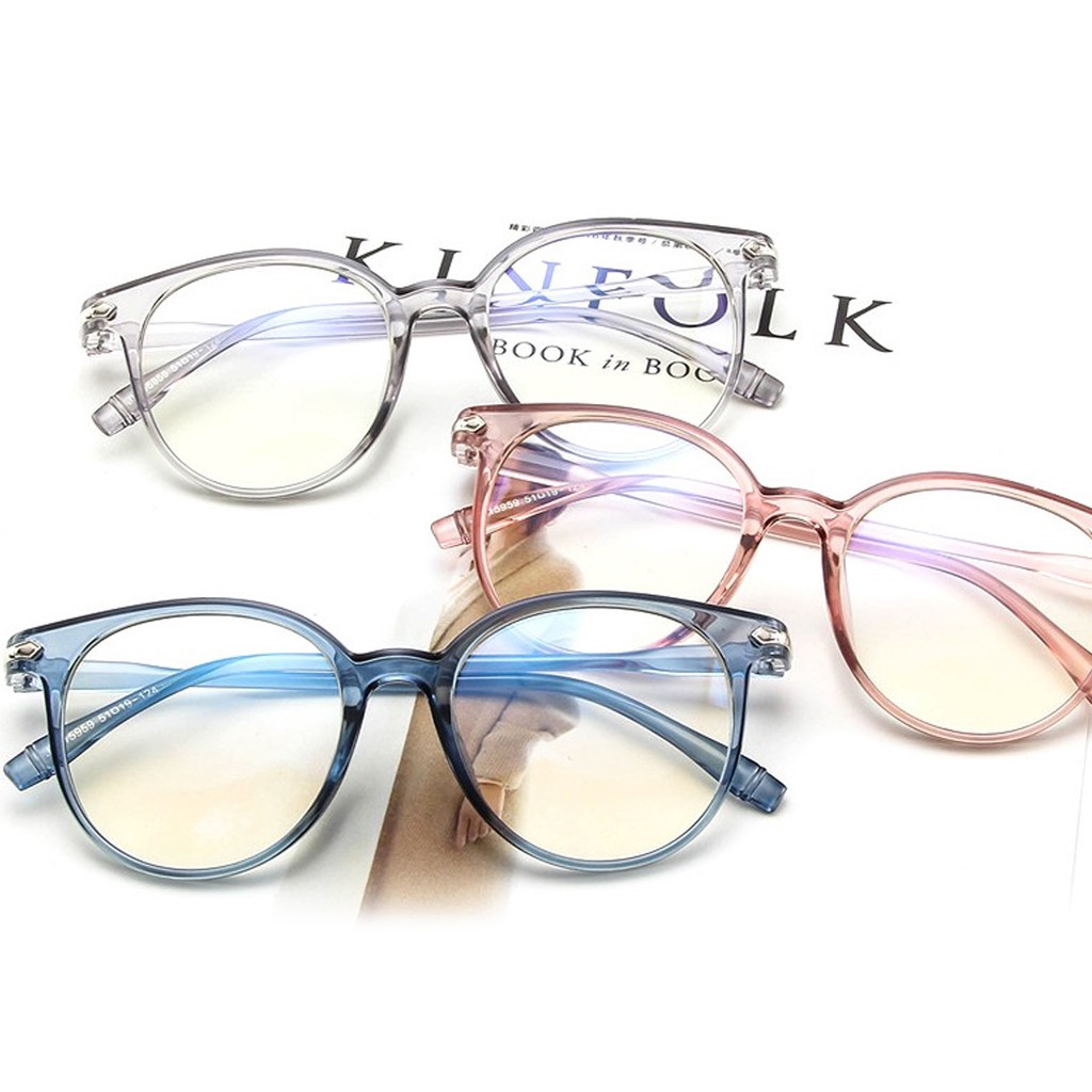 Kính mắt chống bức xạ thời trang Hàn Quốc cho nam nữ